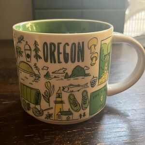 Oregon Starbucks mug- been there series.